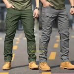 10 Pocket Twel Stitch Cargo Gabardine Pants-885-901 - Image 2