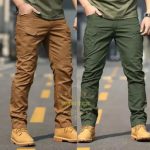 10 Pocket Twel Stitch Cargo Gabardine Pants-885-901-906 - Image 2