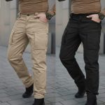 10 Pocket Twel Stitch Cargo Gabardine Pants-885-901-919 - Image 2