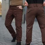 10 Pocket Twel Stitch Cargo Gabardine Pants-914