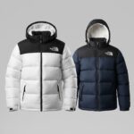 TNF 700 Series Premium Insulated Jacket. ( COLOUR - WHITE + NEVY )