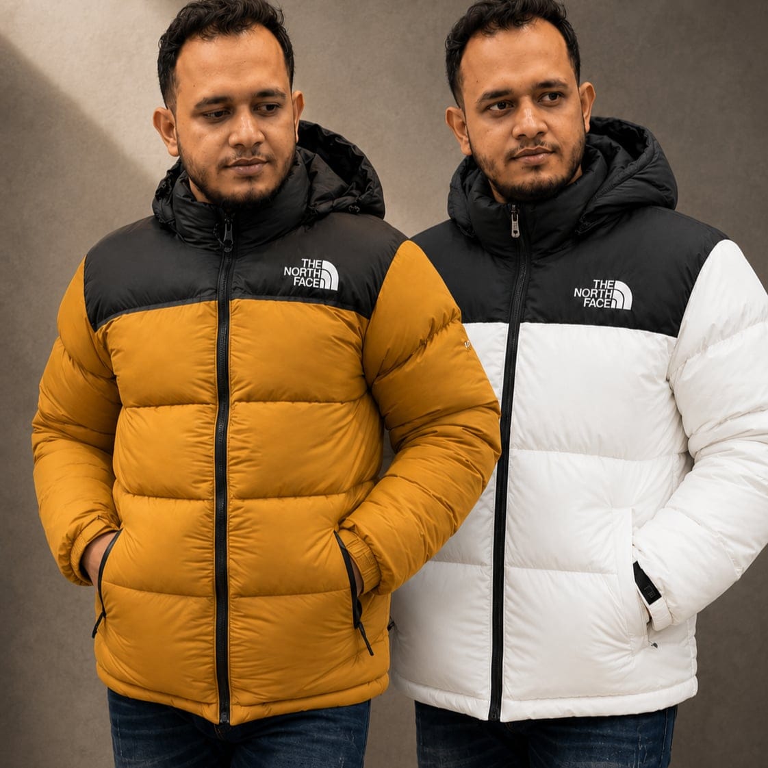 WhatsApp Image 2026-09-11 at 11.17.01 AM Export Insulated Minus Down Jacket(Colour-White+Khaki) - 1101 - Image 1
