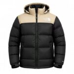 TNF INSULATED MINUS DOWN JACKET (Colour- BLACK + CREAM BLACK ) - Image 3
