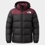TNF INSULATED MINUS DOWN JACKET (Colour- MERUN + CREAM BLACK ) - Image 2