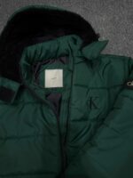 C K WINTER PADING JACKET . ( COLOUR - BOTTLE GREEN ) - Image 3