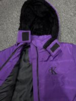 C K WINTER PADING JACKET . ( COLOUR - PURPLE ) - Image 2